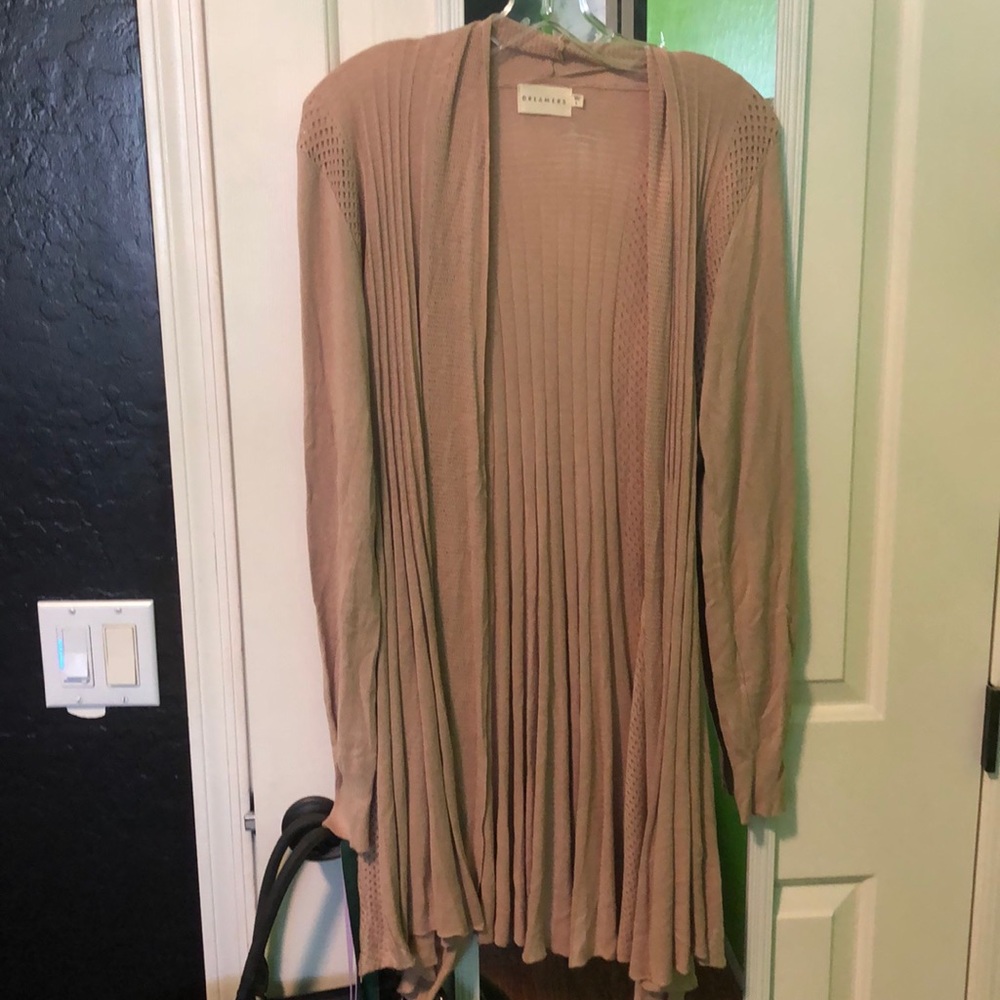 Nude light weight cardigan